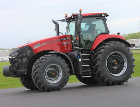 CHANGE AT THE TOP OF THE TRACTOR CHARTS