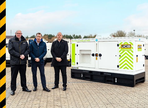 WORLD’S FIRST JCB HYDROGEN GENERATOR PURCHASE