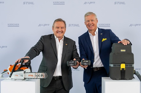 STIHL & KARCHER LAUNCH BATTERY ALLIANCE
