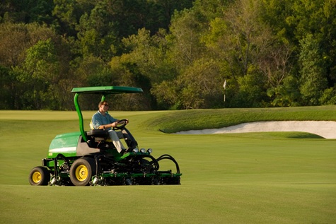 JOHN DEERE EXTEND TWO DEALERS' TURF AREAS