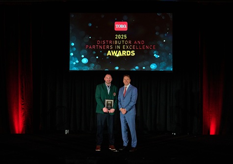 TORO PRESENT THEIR GREEN BLAZER AWARD