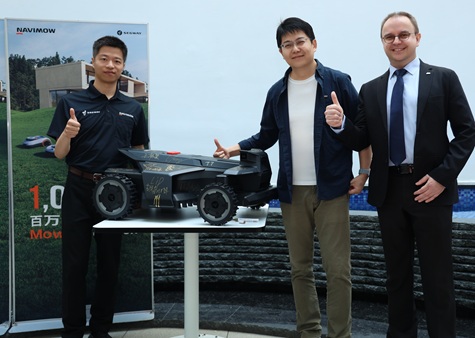 ROBOTIC MOWER REACHES 1M UNITS