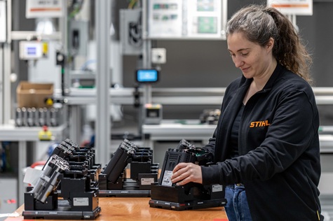 STIHL OPEN FIRST BATTERY ONLY PLANT