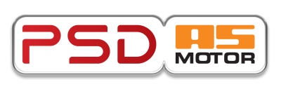 psd and AS Motor logo