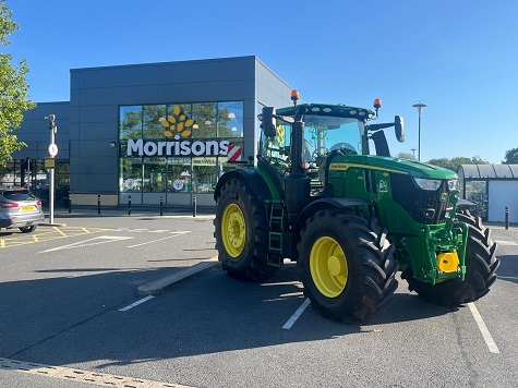 Tuckwells deere tractor Morrisons sml